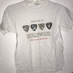 “welcome to hollywood” souvenir tee